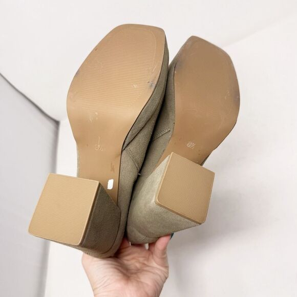 Blondo Rozalie Heeled Platform Boot Suede - Picture 9 of 10